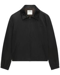 Courreges - Vinyl-Collar Bomber Jacket - Lyst