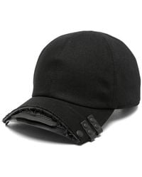Innerraum - Distressed Panelled Baseball Cap - Lyst