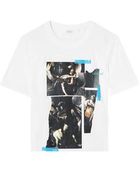 Off-White c/o Virgil Abloh - Off- Tape Mercy Regular T-Shirt - Lyst