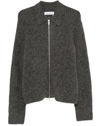 Samsøe & Samsøe - Zip-Up Collared Cardigan - Lyst