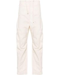 Lemaire - Drawstring-Waist Loose Trousers - Lyst