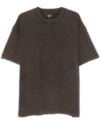 Represent - Initial Faded-Effect Logo-Plaque T-Shirt - Lyst