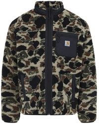 Carhartt - Prentis Liner Camouflage-Pattern Fleece Jacket - Lyst