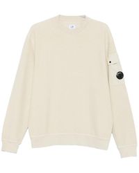 C.P. Company - C. P. Company Lens-Detail Sleeve-Pocket Sweatshirt - Lyst