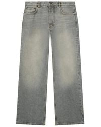 Off-White c/o Virgil Abloh - Off- Half-Arrow Slim Relaxed Jeans - Lyst
