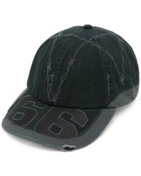Vans - X Slam Jam Barbed-Wire Distressed Baseball Cap - Lyst