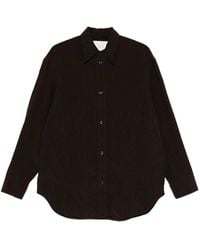 Studio Nicholson - Textured Button-Down Shirt - Lyst