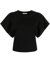 Agolde - Britt Dolman-Sleeve Cotton T-Shirt - Lyst
