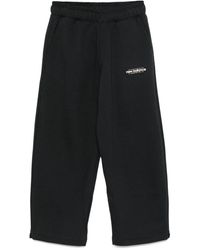 New Balance - Elastic-Waistband Logo Sweatpants - Lyst