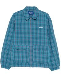 Awake Couture - Checked Bomber Jacket - Lyst
