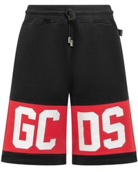 Gcds - Logo Sweat Shorts - Lyst