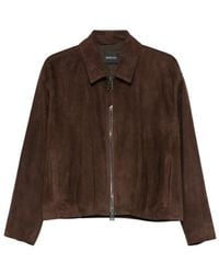 Simonetta Ravizza - Lavy Zip-Fastening Leather Jacket - Lyst