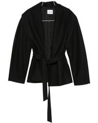 ANDAMANE - Niki Long-Sleeve Belted Jacket - Lyst