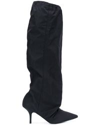 black yeezy boots