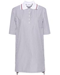 Thom Browne - Mini Polo Dress - Lyst