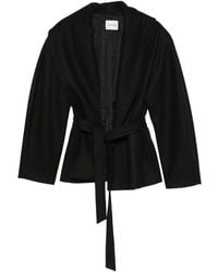 ANDAMANE - Niki Long-Sleeve Belted Jacket - Lyst
