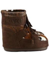 Moon Boot - Icon Low Archive 1985 Cow Hide Boots - Lyst