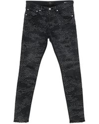 Purple Brand - Embellished Distressed Denim - Lyst