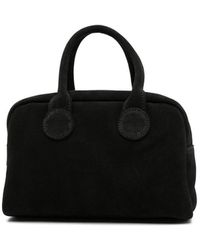 Marge Sherwood - Calf-Suede Top-Handle Tote Bag - Lyst