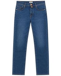 Jacob Cohen - Logo-Patch Embroidered Jeans - Lyst