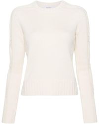 Max Mara - Cable-Knit-Detail Cashmere Jumper - Lyst