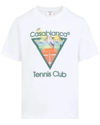 CASABLANCA - T-Shirts & Vests - Lyst
