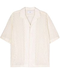Lardini - Macramé-Detail Shirt - Lyst