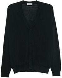John Smedley - Bradrick V-Neck Button-Up Cardigan - Lyst