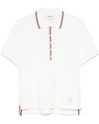 Thom Browne - Neutrals Polo Shirts - Lyst