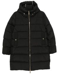 Moorer - Klie Quilted Hooded Coat - Lyst