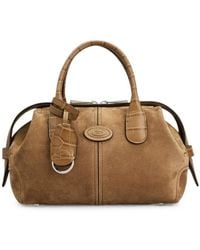 Tod's - Neutrals Tote Bags - Lyst