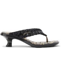 Ganni - X Melissa Thong Kitten Heels - Lyst