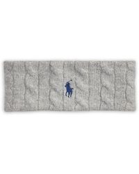 Ralph Lauren - Cable-Knit Head Band - Lyst
