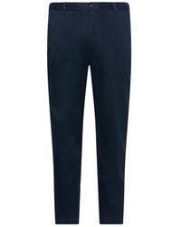 Calvin Klein - Straight-Leg Chino Trousers - Lyst