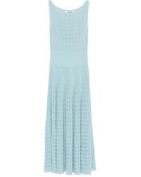 Antonino Valenti - Isabela Ribbed-Knit Sleeveless Midi Dress - Lyst