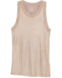 Majestic Filatures - Glitter Ribbed Top - Lyst