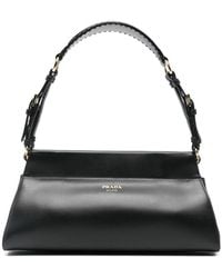 Prada - Medium Enchaîné Leather Shoulder Bag - Lyst