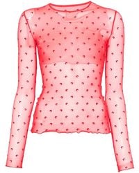 Marine Serre - Sweater Moon Print - Lyst