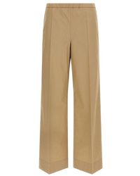 Moncler - Neutrals Trousers - Lyst