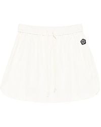 KENZO - Neutrals Skirts - Lyst