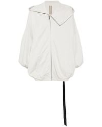 Rick Owens - Mountain Hun Asymmetric-Zip Hoodie - Lyst