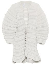 CFCL - Belted Ribbed-Knit Jacket - Lyst