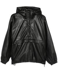 Rohe - Hooded Leather Jacket - Lyst