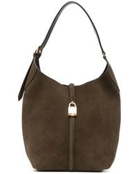 DeMellier - Siena Suede Shoulder Bag - Lyst
