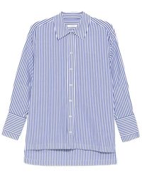 JOSEPH - Theia Vertical-Stripe Long-Sleeve Shirt - Lyst