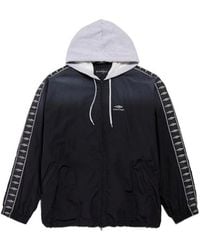 Balenciaga - Stripe Tracksuit Jacket Large Fit - Lyst