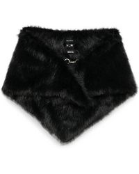 Simone Rocha - Faux-Fur Lobster-Clasp Scarf - Lyst