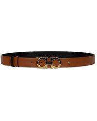 Ferragamo - Neutrals Belts - Lyst