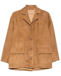 SANTORO - Button-Up Patch-Pocket Jacket - Lyst