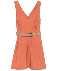 Brunello Cucinelli - Short Dresses - Lyst